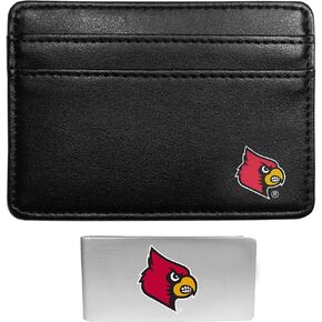 Siskiyou Sports NCAA Louisville Cardinals Weekend Wallet & Money Clip, Black, One Size