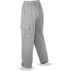 AKsit Mens Fashion Fleece Running Sweatpants Big Size Wild Cargo Pant