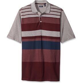 Arrow 1851 Men's Big and Tall Dover Short Sleeve Oxford Polo Shirt