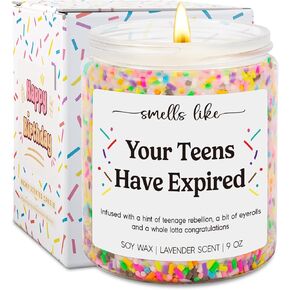 GSPY Candles - 20th Birthday Gifts for Women, Men - Happy 20th Birthday, 20 Year Old Birthday Gifts for Her, Daughter, Friend, Sister, Son, Granddaughter - Gifts for 20 Year Old Female, Male