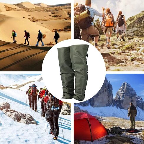 Dioche for Lower Legs, Adjustable Knee Pads, Anti-bite Snake Pet Guard Leg Gaiter Cover Support Hiking Camping Hunting Outdoor in Saudi Arabia