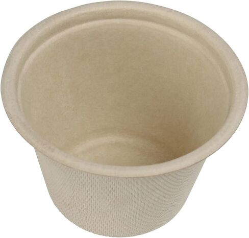 Lot45 Sustainable Small Paper Portion Cups - 2oz Condiment Container Paper Souffle Cups, 200ct Disposable Medicine Cups in Kuwait