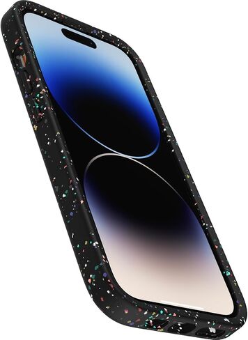حافظة OtterBox iPhone 14 Pro المستدامة من السلسلة مع MagSafe - ليلة كرنفال (أسود)، مقاومة للصدمات، مقاومة للسقوط، نحيفة للغاية، حافظة واقية in Saudi Arabia