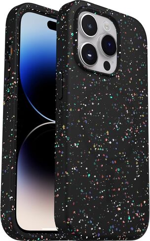 حافظة OtterBox iPhone 14 Pro المستدامة من السلسلة مع MagSafe - ليلة كرنفال (أسود)، مقاومة للصدمات، مقاومة للسقوط، نحيفة للغاية، حافظة واقية in Saudi Arabia