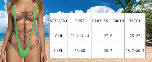 One Piece Swimsuits for Women Hairy Chest Bathing Suit Funny Novelty Fake Muscles Beachwear Borat Swimsuit in Saudi Arabia