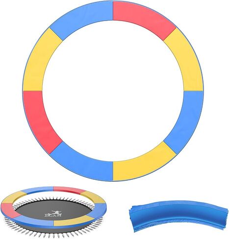 BCAN Trampoline Pad, 12ft 14ft 15ft 16ft Trampoline Replacement Safety Pad, Waterproof Trampoline Accessories Spring Cover in Kuwait