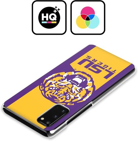 Head Case Designs Officially Licensed Louisiana State University LSU Tiger Graphics 1 Hard Back Case Compatible with Samsung Galaxy S23 Ultra 5G in Kuwait