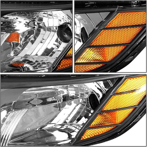 DNA MOTORING OEM-HL-0087-R أسود الإسكان مصنع نمط الركاب الجانب العلوي مصباح استبدال ل 10-13 فورتي in Saudi Arabia