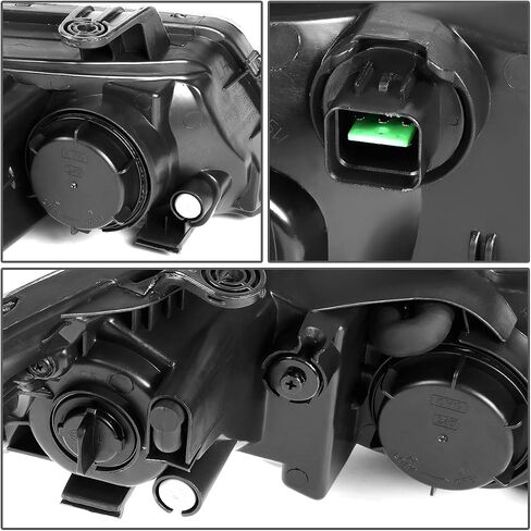 DNA MOTORING OEM-HL-0087-R أسود الإسكان مصنع نمط الركاب الجانب العلوي مصباح استبدال ل 10-13 فورتي in Saudi Arabia