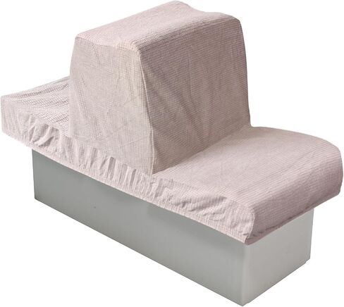Back to Back Boat Seat Covers，Replacement Boat Lounge Seat Covers, Microfiber Soft Stretchable Fabric Covers for Protector Boat Seats (Khaki, 1 Sets) in Saudi Arabia