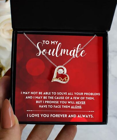 قلادة الدب الثلاثي Soulmate - هدية من Soulmate - قلادة الحب الراقصة من الفضة الاسترليني مع حجر الزركونيا لرفيق روحك in Saudi Arabia