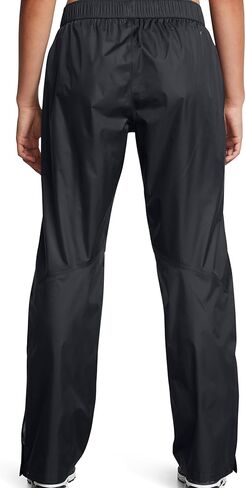Under Armour - Womens Cloudstrike Rain Pant Pants, Color Pitch Gray/Black (012), Size: Large in Kuwait