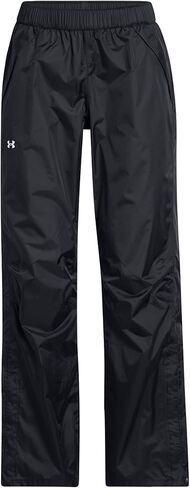 Under Armour - Womens Cloudstrike Rain Pant Pants, Color Pitch Gray/Black (012), Size: Large in Kuwait