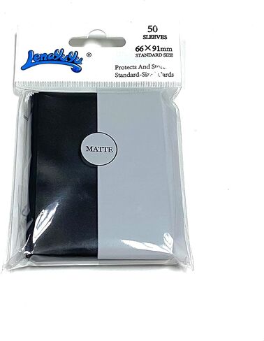 Black Matte Card Sleeves for MTG, 600 Pieces Perfect Fit Standard Card Sleeves for Trading Card Sports Cards Baseball Cards TCG Magic, Card Protector for Mini Photo, Sturdy and Nice Shuffling in Kuwait