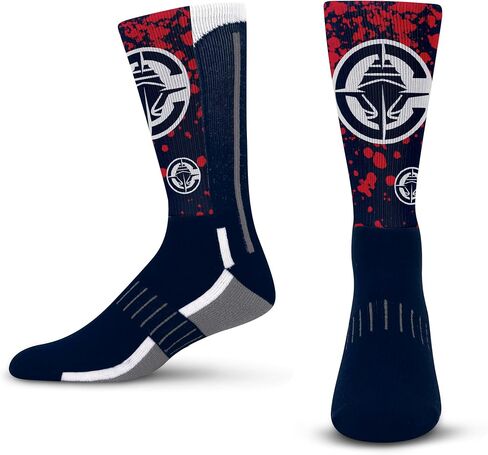 جورب طاقم بشعار NBA Splatter للرجال من Bare Feet مقاس كبير in Saudi Arabia