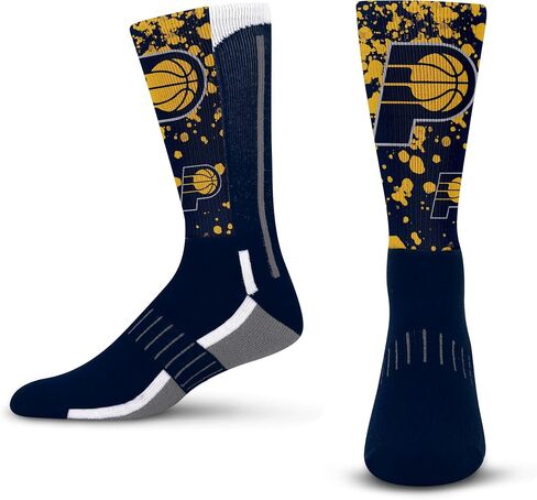 جورب طاقم بشعار NBA Splatter للرجال من Bare Feet مقاس كبير in Saudi Arabia