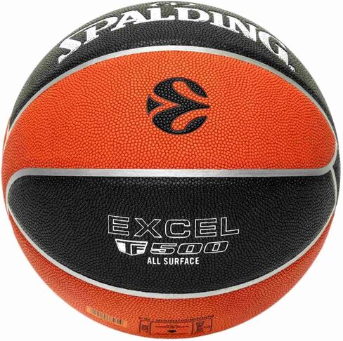 سبالدينج 77101Z كرة السلة أسود/برتقالي 7 in Kuwait