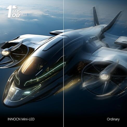 INNOCN 27A1S 27" OLED QHD Gaming Monitor 240Hz 0.03ms HDMI DP USB Type C Connectivity, Built-in Stereo Speakers, Height Adjustable Stand, Black in Kuwait