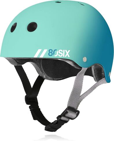 80Six Dual Certified Kids Bike, Scooter, and Skateboard Helmet, Designed by Industry Leading Brand Triple 8 in Saudi Arabia