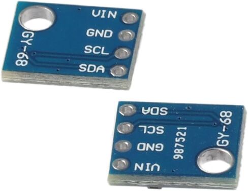 Temperature Sensor Module 10pcs 1.8V to 3.6V Digital GY-68 BMP180 Electronic Components Practical Barometric Pressure Sensor Module DIY in Saudi Arabia