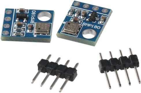 Temperature Sensor Module 10pcs 1.8V to 3.6V Digital GY-68 BMP180 Electronic Components Practical Barometric Pressure Sensor Module DIY in Saudi Arabia