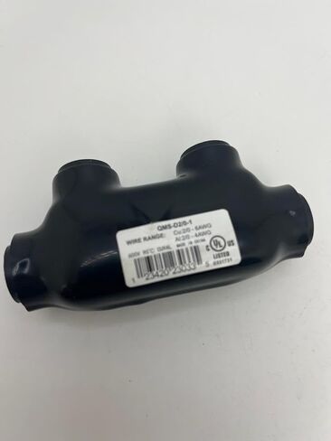 Insulated Wire Connectors DMNI - Polaris Connector Lugs Taps for Wires Range 2/0-6AWG - Aluminum and Copper Wire Split Bolt Connector Slotted or 3/16" (D2/0-1 Pack of 2) in Saudi Arabia