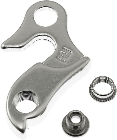 RLECS 2 قطعة دراجة الطريق الجبلية دراجة الدراجة الخلفية والعتاد الذيل هوك مع المكسرات Derailleur شماعات العالمي نقل الرف دراجة الرف in Saudi Arabia