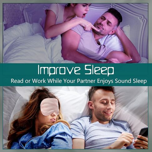 4 Pcs Eye Mask for Sleeping Silk Sleep Mask, Soft Adjustable Blackout Sleeping Mask for Men Women Breathable 100% Mulberry Silk Fabric, Night Eyeshade Blocks Light Reduces Puffy Eyes(4 Colors) in Saudi Arabia