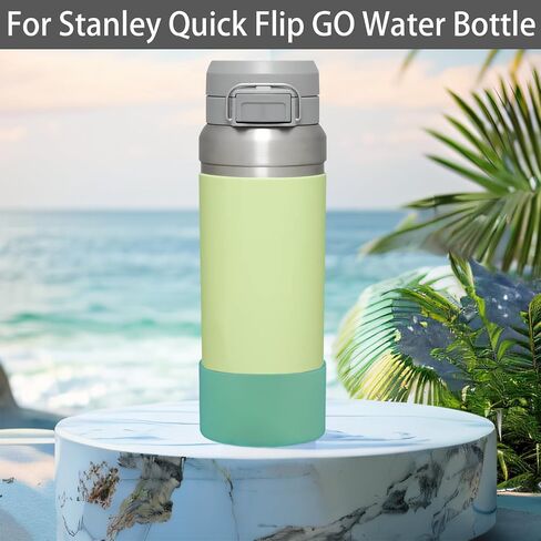2 Pcs Silicone Boot Sleeve Compatible Stanley Quick Flip GO Water Bottle,for Stanley Quick Flip GO Water 36oz Bottle Boot.Avoid Scratches and Noise in Saudi Arabia