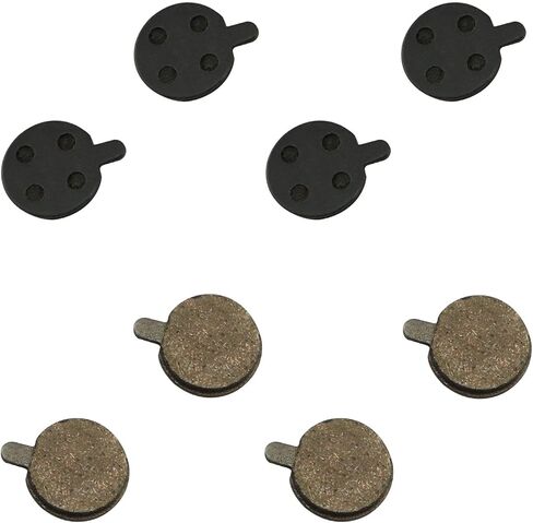 4 أزواج من وسادات فرامل القرص شبه المعدنية ملحقات بديلة لفرامل الفرامل الدوارة أجزاء وسادة منخفضة الضوضاء للدراجة الكهربائية in Kuwait