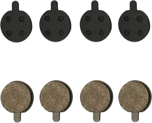 4 أزواج من وسادات فرامل القرص شبه المعدنية ملحقات بديلة لفرامل الفرامل الدوارة أجزاء وسادة منخفضة الضوضاء للدراجة الكهربائية in Kuwait