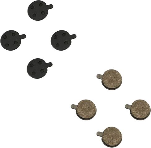 4 أزواج من وسادات فرامل القرص شبه المعدنية ملحقات بديلة لفرامل الفرامل الدوارة أجزاء وسادة منخفضة الضوضاء للدراجة الكهربائية in Kuwait