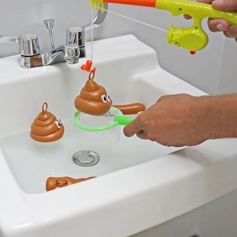 Fairly Odd Novelties Poop Shoot, The Novelty Poop Basketball Game Funny Bathroom & Toilet Sports Gag Gift Set in Saudi Arabia