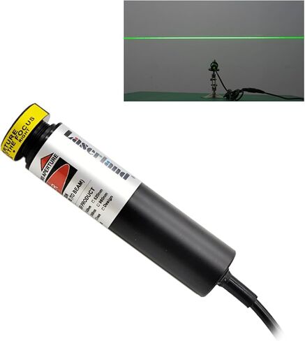 532nm Green Projector Generator Line Module for Sawmill Woodworks Swamp Haunted House 18mm (Class IIIr 12V with Adapter and Mount) in Kuwait