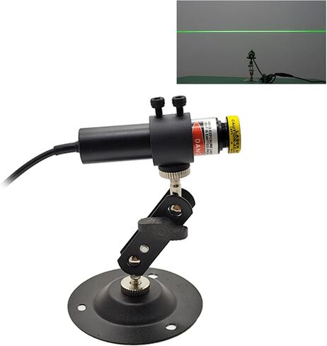 532nm Green Projector Generator Line Module for Sawmill Woodworks Swamp Haunted House 18mm (Class IIIr 12V with Adapter and Mount) in Saudi Arabia
