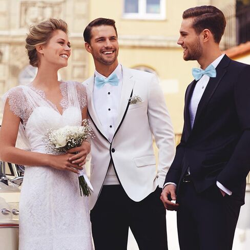 3 قطع ربطة عنق، ربطات عنق للرجال، ربطات عنق مربوطة مسبقًا للرجال، ربطة عنق قابلة للتعديل لحفلات الزفاف والحفلات والتخرج in Kuwait