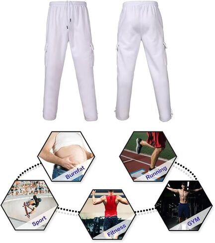 سروال رياضي رجالي من AKsit مصنوع من الصوف للجري بمقاس كبير in Kuwait