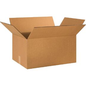 Partners Brand PHD241612DW Double Wall Boxes, 24"L x 16"W x 12"H, Kraft (Pack of 10)