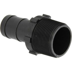 2 Set Part Number HB150-125 Product Polypropylene Hose Fitting, Adapter, 1-1/2" NPT Male x 1-1/4" Barbed