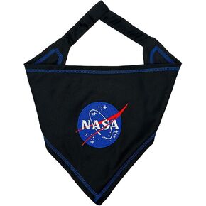 Pets First NASA TIE Bandana, Large/X-Large. Dog Bandana Scarf Bib for Pet Cat Dog. The Ultimate Tie Around Dog Bandana