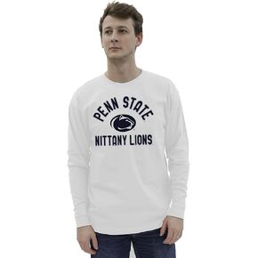 Blue 84 Men's Standard Long Sleeve T Shirt Line Up Secondary Color, X-Large