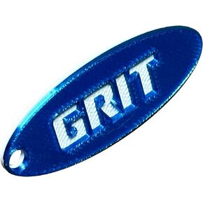 GRIT Keytag/Keychain, Blue and White, Limited Edition