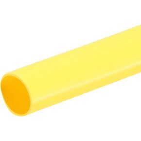uxcell Heat Shrink Tubing 4mm Dia 2:1 Heat Shrink Wrap Cable Sleeve Heat shrink Tube 5m Length Yellow