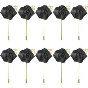 MECCANIXITY Groom Boutonnieres Rose Boutonnieres Pins for Wedding