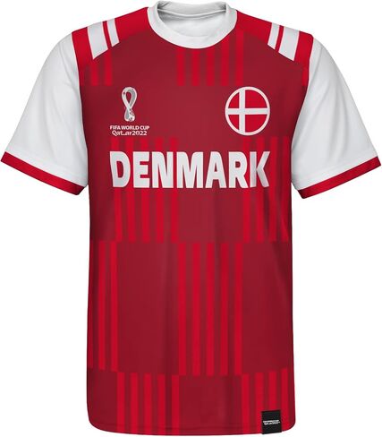 Outerstuff Unisex Youth FIFA World Cup Primary Classic Short Sleeve Jersey in Saudi Arabia
