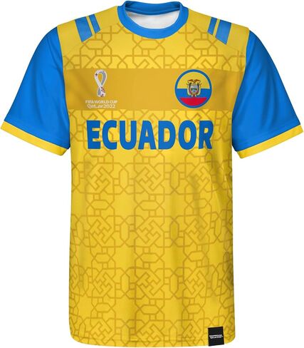 Outerstuff Unisex Youth FIFA World Cup Primary Classic Short Sleeve Jersey in Saudi Arabia