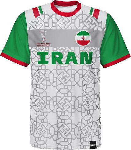 Outerstuff Unisex Youth FIFA World Cup Primary Classic Short Sleeve Jersey in Saudi Arabia