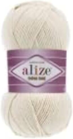 55% Cotton 45% Acrylic Alize Cotton Gold Yarn 1 Skein/Ball 100 gr 360 yds (57 - Burgundy) in Saudi Arabia