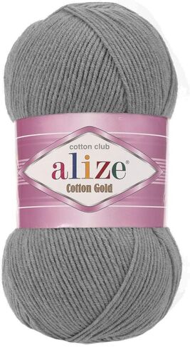 55% Cotton 45% Acrylic Alize Cotton Gold Yarn 1 Skein/Ball 100 gr 360 yds (57 - Burgundy) in Saudi Arabia