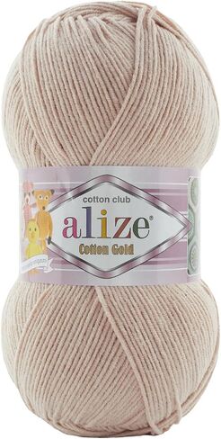55% Cotton 45% Acrylic Alize Cotton Gold Yarn 1 Skein/Ball 100 gr 360 yds (57 - Burgundy) in Saudi Arabia